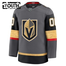 Maillot de Hockey Vegas Golden Knights Personnaliser Fanatics Premium 2024-25 Gris Troisième - Enfant